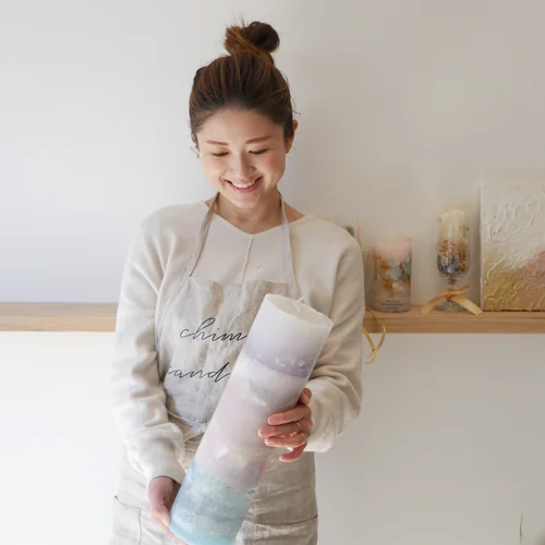 キャンドル作家 岡田恵美